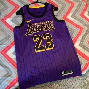 LeBron James LA Lakers Nike Connected Jersey